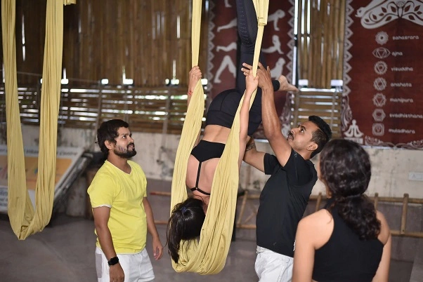 aerial yoga course in rishikesh india