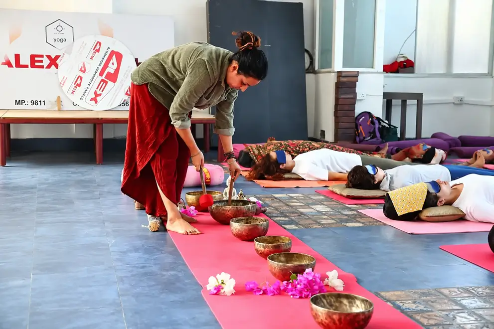 Sound healing teacher training in Rishikesh