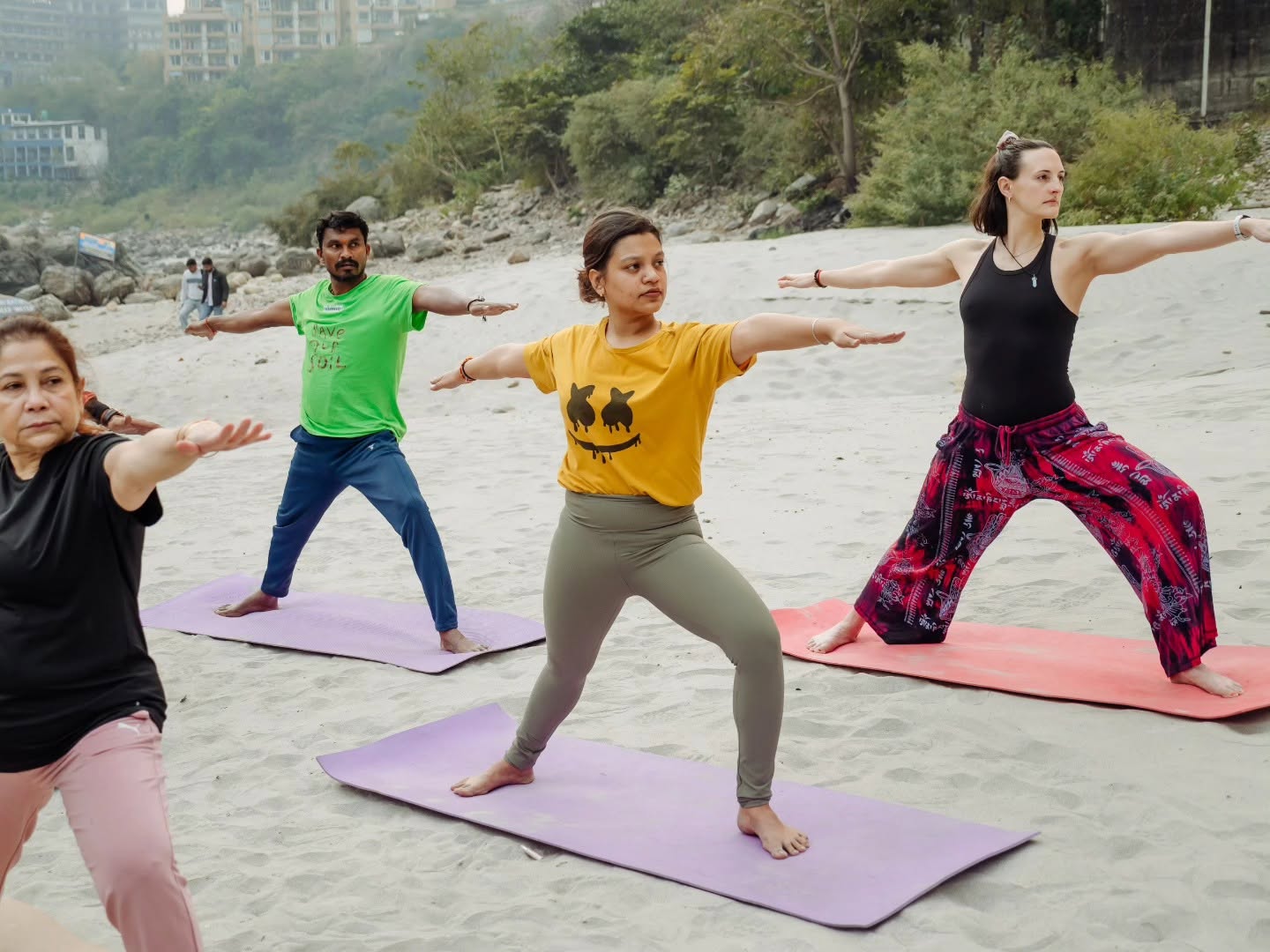Yin yoga teacher training in Rishikesh